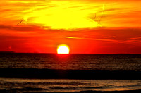 Sunset at Long Beach, NY