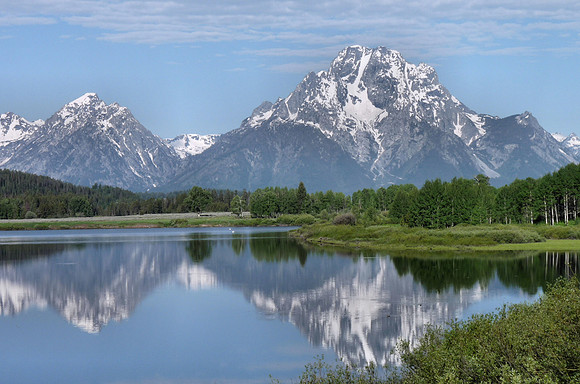 Mount Moran from the Snake River