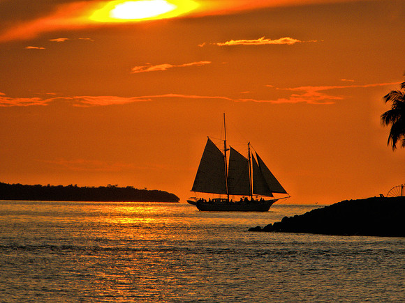 4B Sunset Mallory Square Key West P1030677 -1A