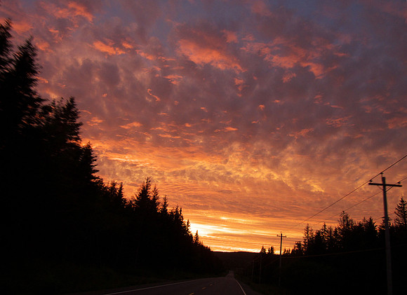 Sunset Inverness Cape Breton