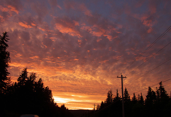 Sunset Inverness Cape Breton Canada